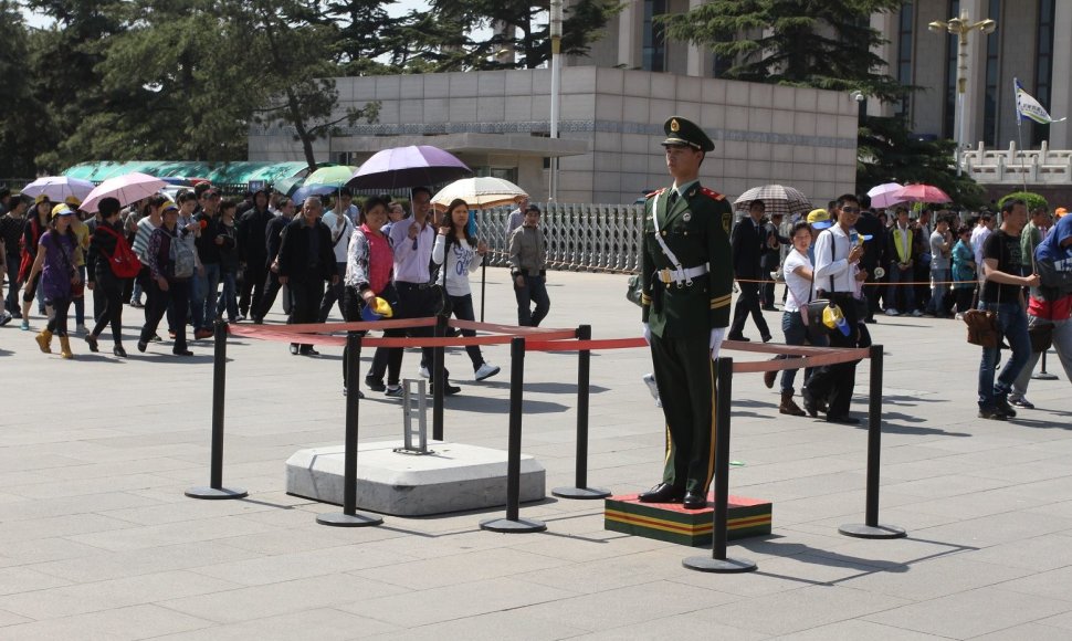 Kareivis Tiananmenio aikštėje