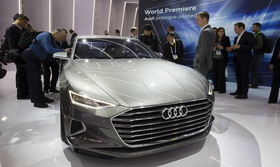 „Audi“ CES 2015 parodoje