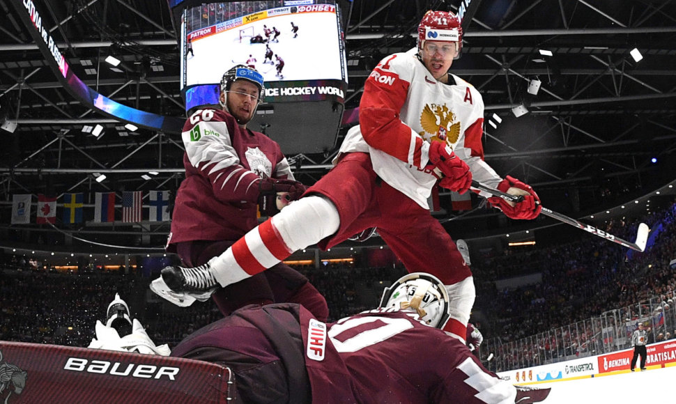 Latviai 1:3 nusileido Rusijos rinktinei.