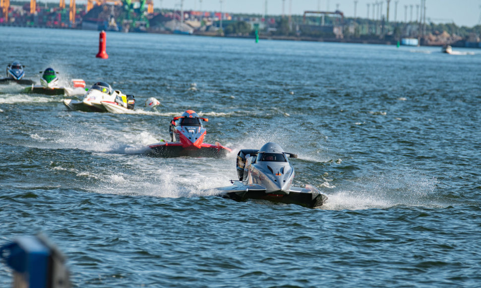 Klaipėdoje įvyko pirmasis F2 vandens formulių pasaulio čempionato etapas