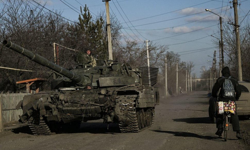 Ukrainos pajėgos prie Bachmuto