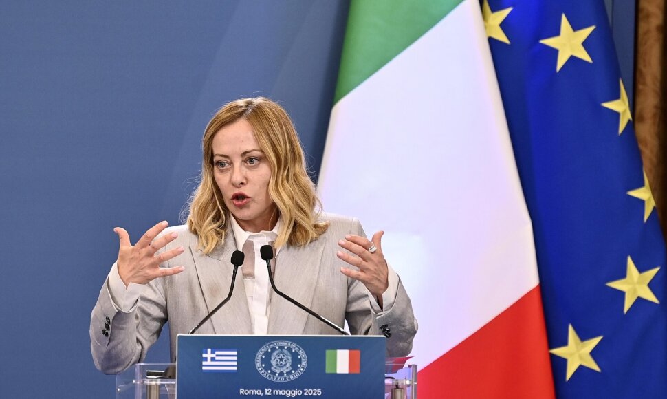 Giorgia Meloni / Riccardo Antimiani / ZUMAPRESS.com