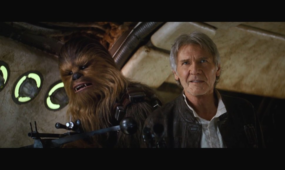 Harrisonas Fordas filme „Star Wars: The Force Awakens“