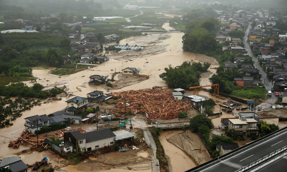 Potvynis Japonijoje