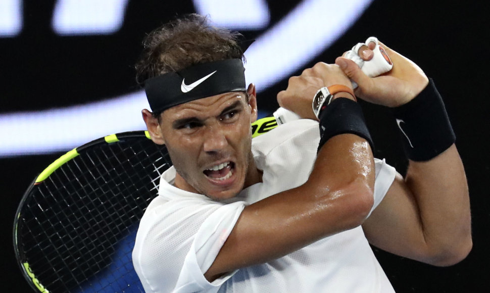 Rogeris Federeris nugalėjo Rafaelį Nadalį ir tapo „Australian Open“ čempionu
