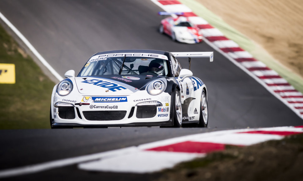 2016 m. „Porsche Carrera Cup GB“ lenktynės „Brands Hatch“ trasoje