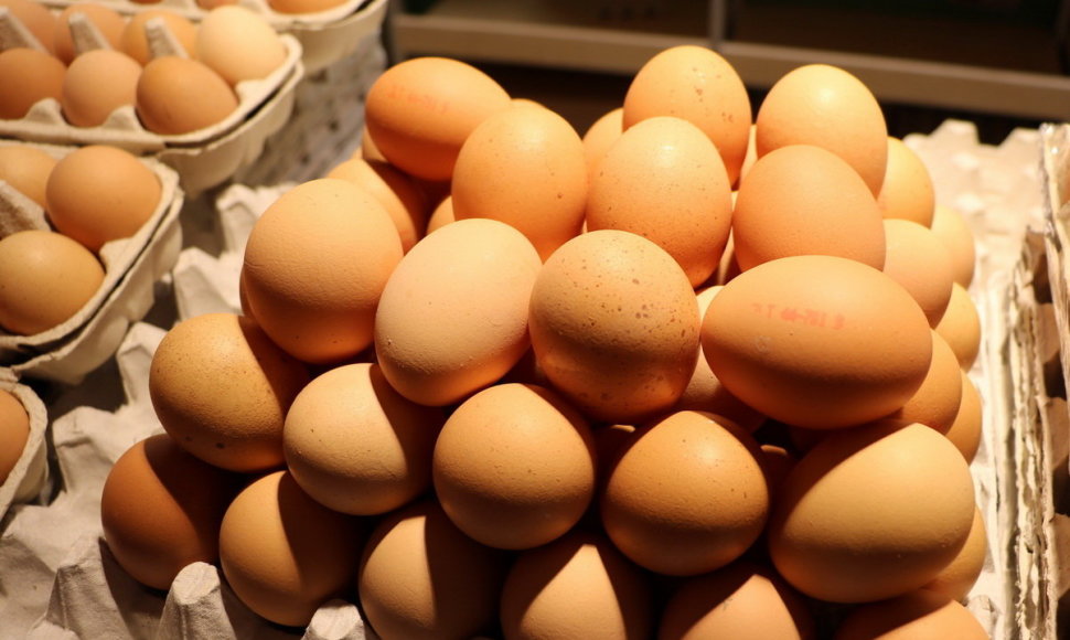 Parduodami kiaušiniai