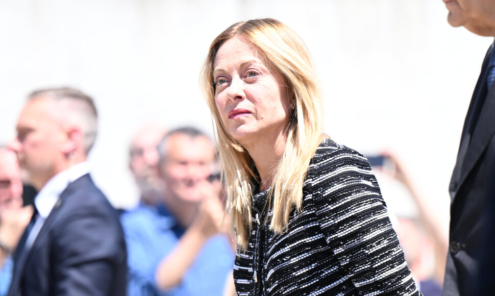 Giorgia Meloni / Alessandro Fiocchi / ZUMAPRESS.com