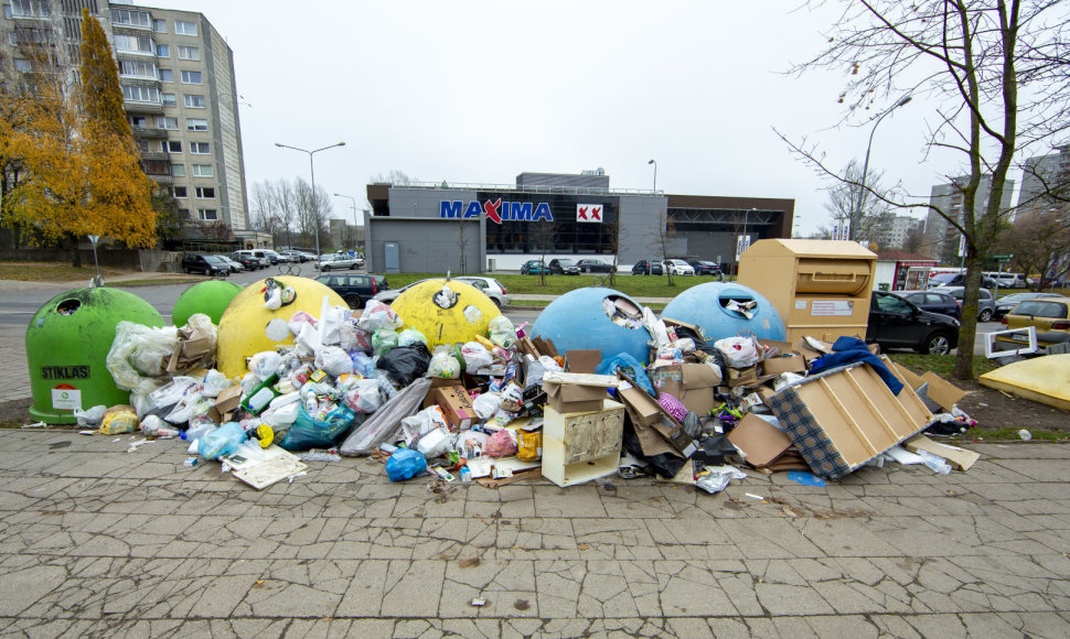 Sąvartynas Viršuliškių gatvėje