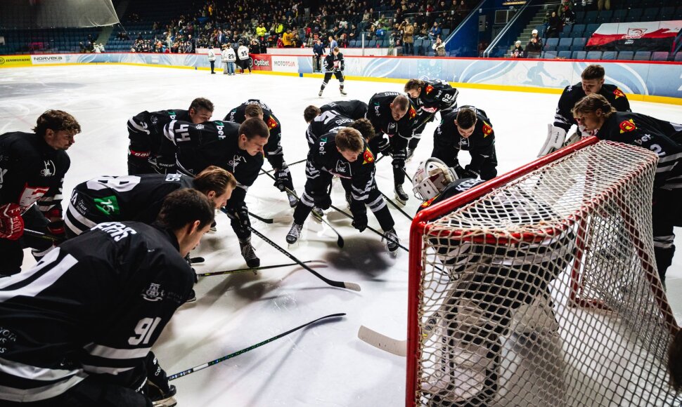 Vilniaus „Hockey Punks-Mototoja“ ledo ritulininkai.