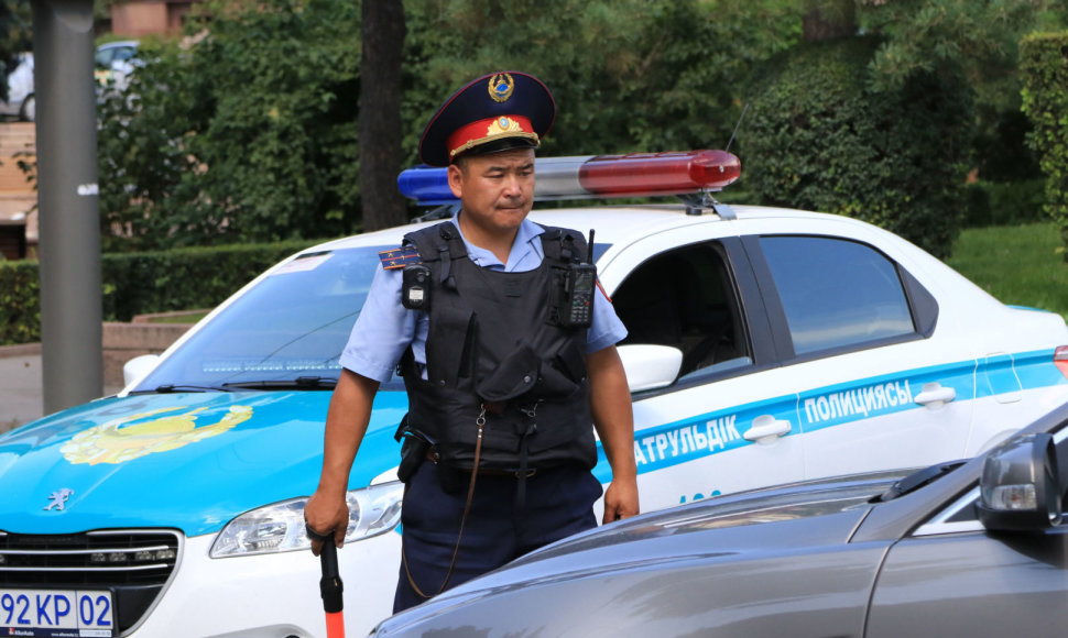 Kazachstano policija