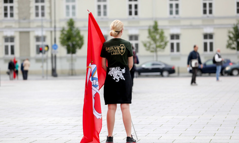 Vėliavos pakėlimo ceremonija ir liepos 6-osios renginiai