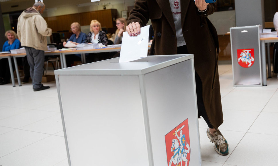 Lietuvoje prasidėjo išankstiniai rinkimai