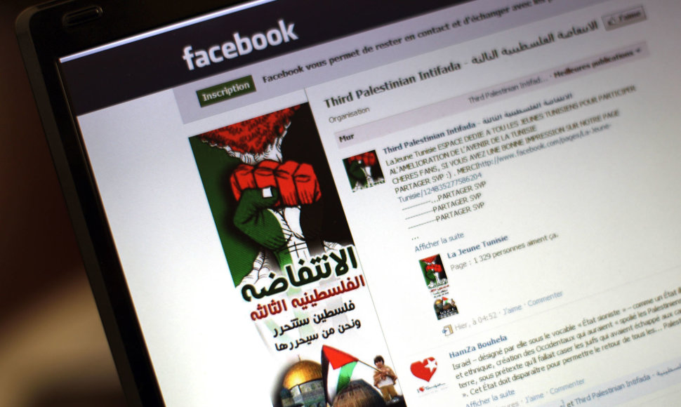 Ieškovai kaltina „Facebooką“ leidžiant plisti „Hamas“ propagandai