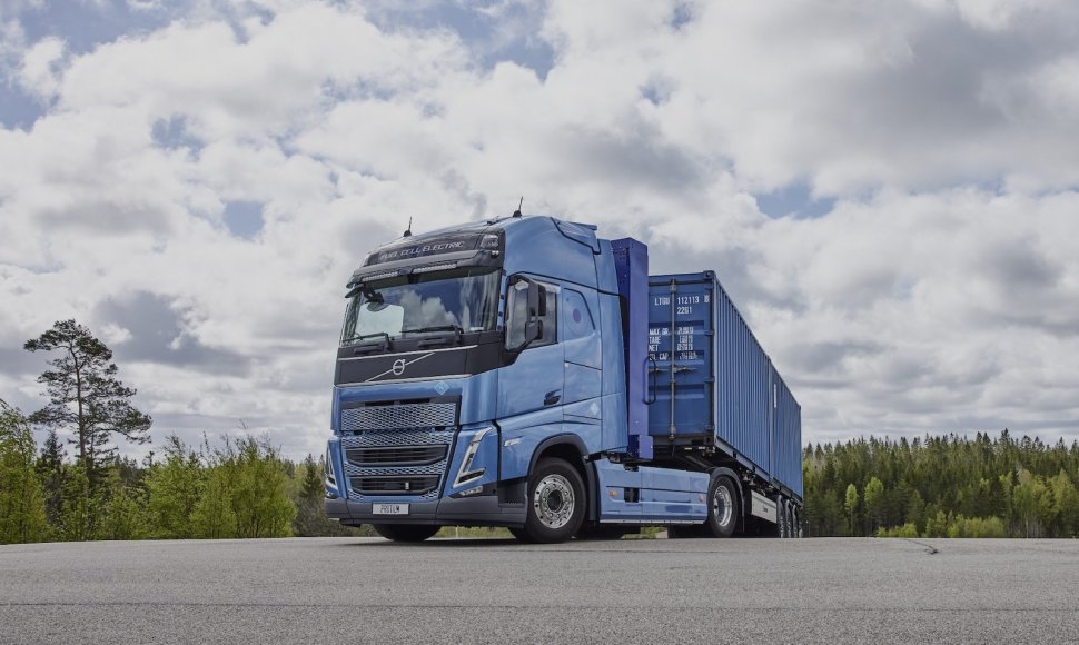„Volvo Trucks“ pristato naują nulinės emisijos sunkvežimį