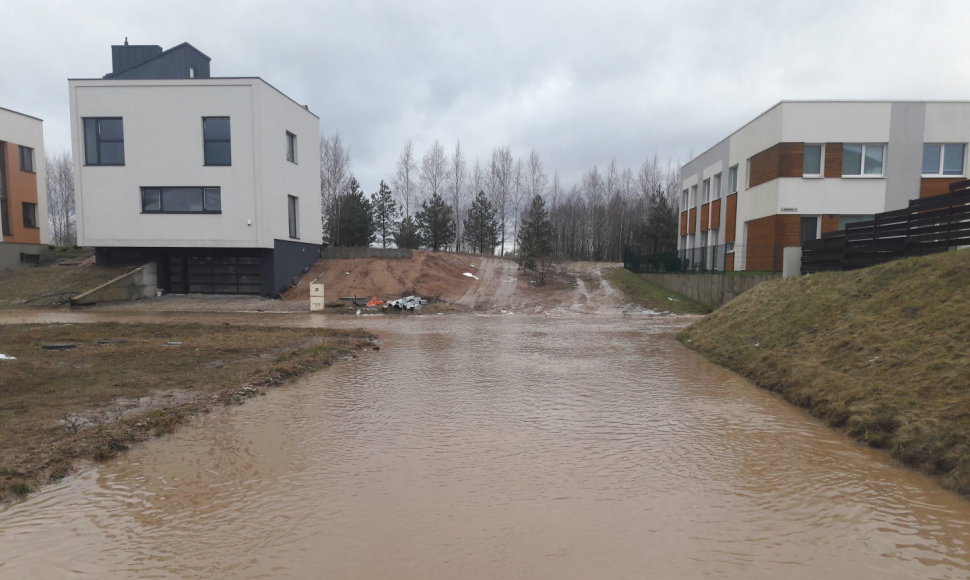 Apsemtos Vilniaus Ramintos ir J.Bobrovskio gatvės