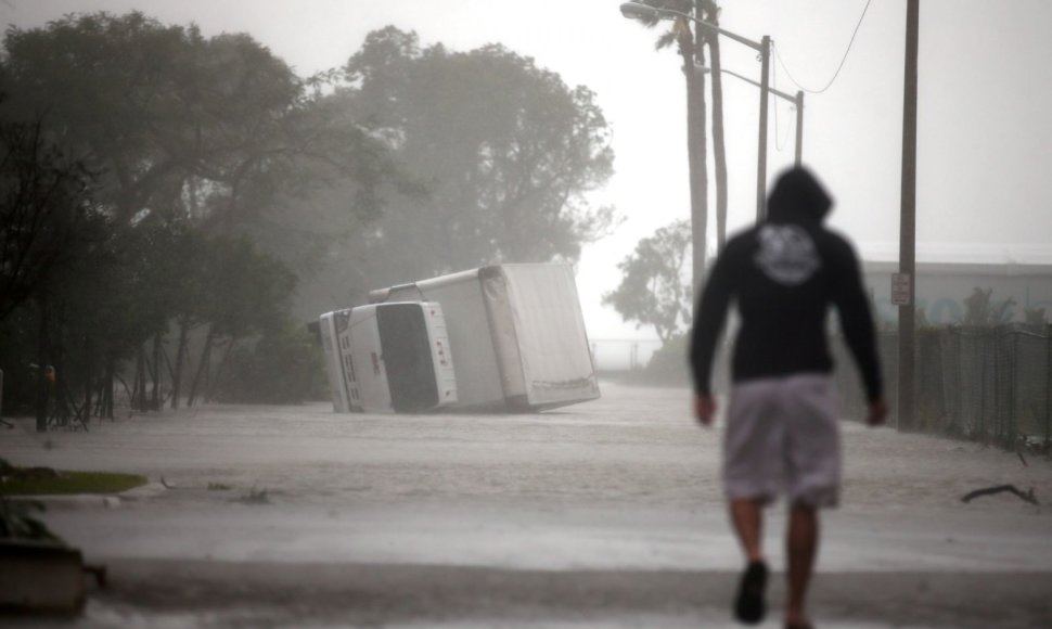 Uraganas Irma Floridoje