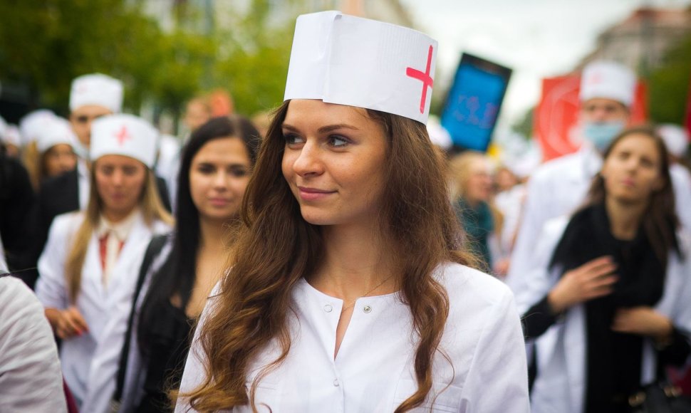 Vilniaus Universiteto (VU) studentai griausmingai paminėjo mokslo metų pradžią.