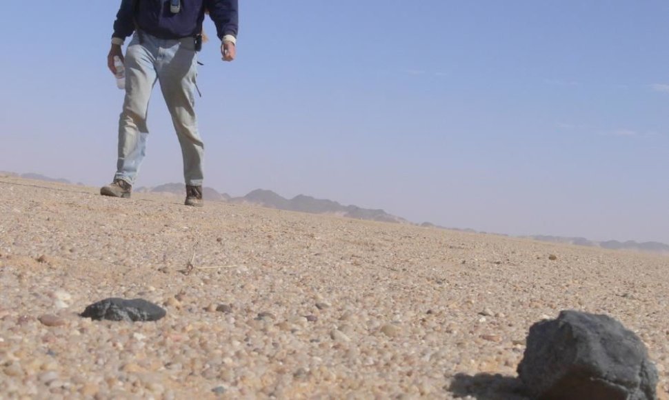 2009 m. mokslininkas Peteris Jenniskensas su studentais dykumoje aptiko Almahata Sitta asteroido liekanas