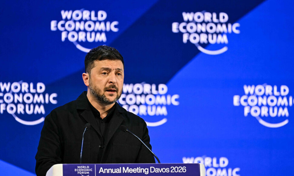 Volodymyras Zelenskis / FABRICE COFFRINI / AFP