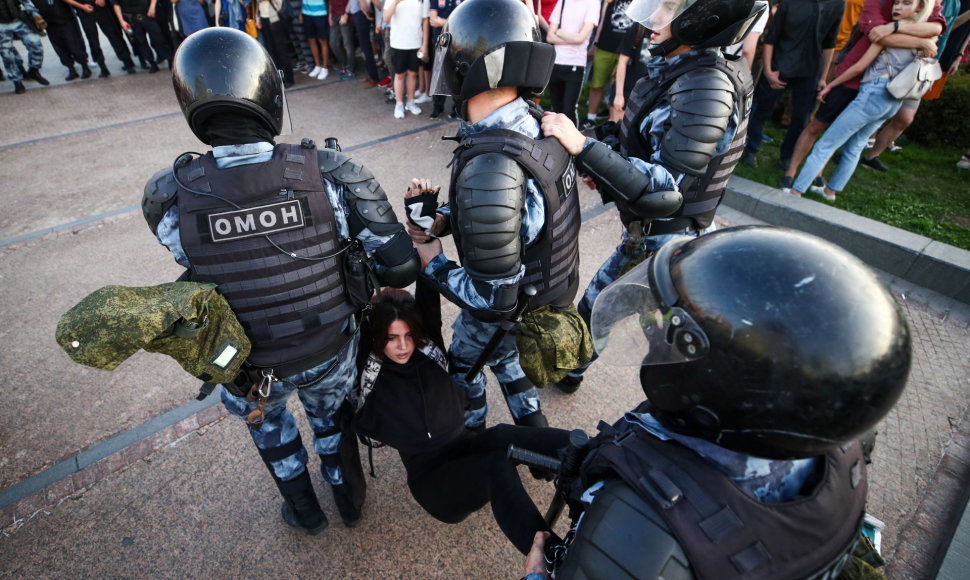 Protestas Maskvoje