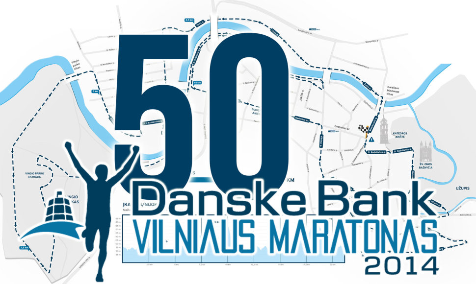 Liko 50 dienų iki Vilniaus maratono