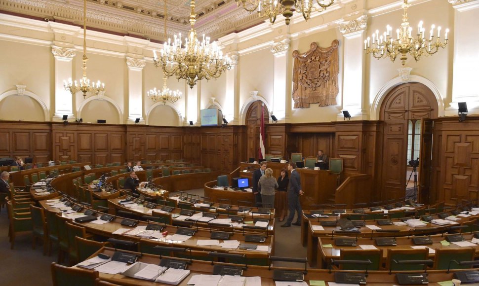 Latvijos parlamento vidus