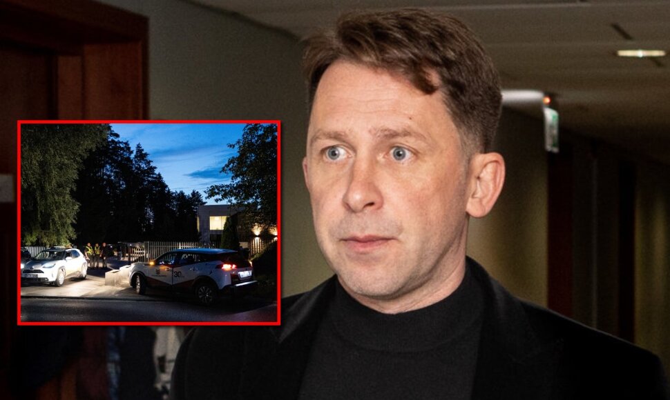 Prie Egidijaus Dragūno-Selo namų – incidentas