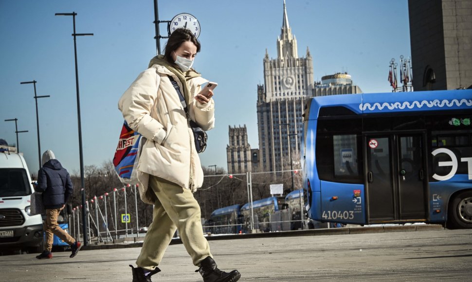 Maskva per pandemiją