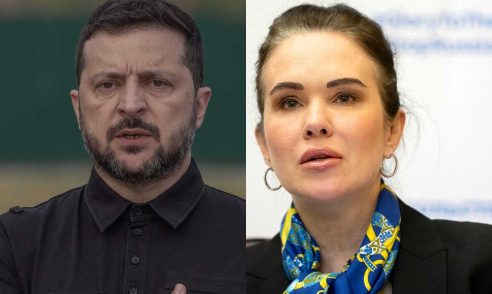 Volodymyras Zelenskis, Iryna Mudra