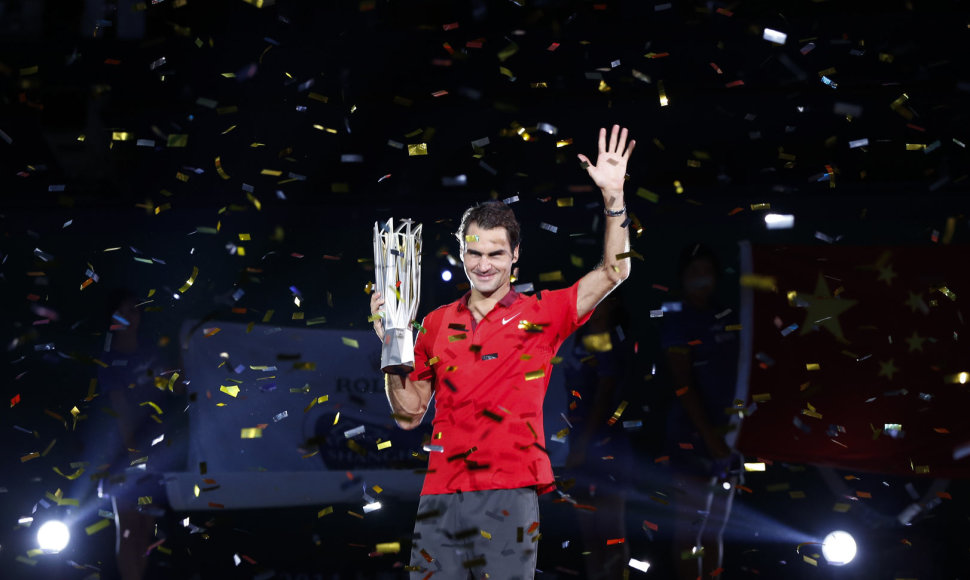 Rogeris Federeris iškovojo 23-ią „Masters“ trofėjų
