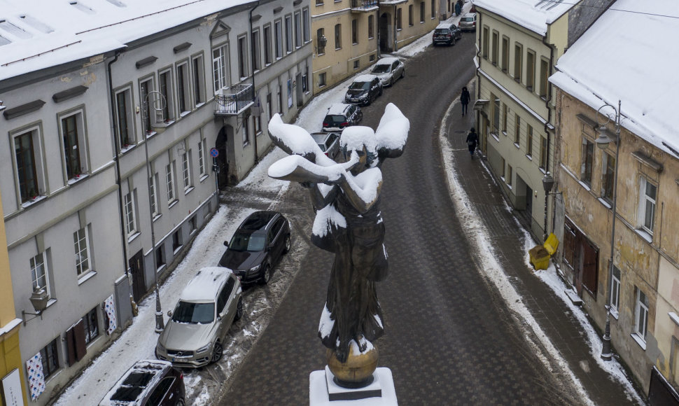 Snieguotas ir baltas Vilnius