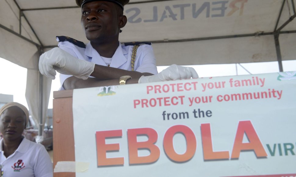 Ebolos virusas siaučia vakarų Afrikoje