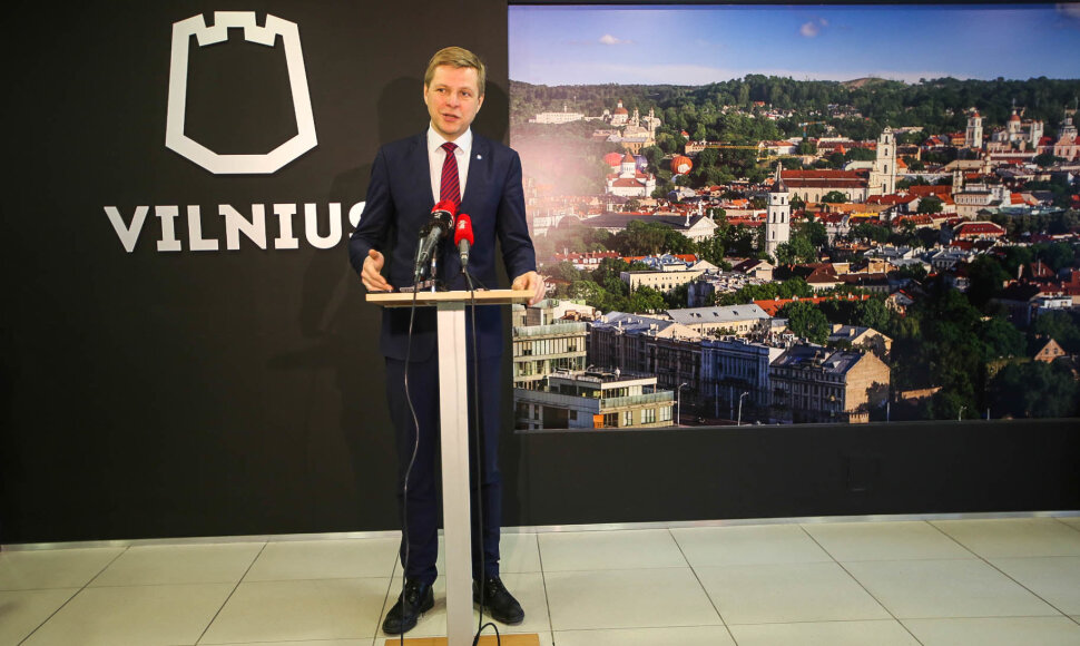 Vilniaus miesto meras Remigijus &Scaron;ima&scaron;ius