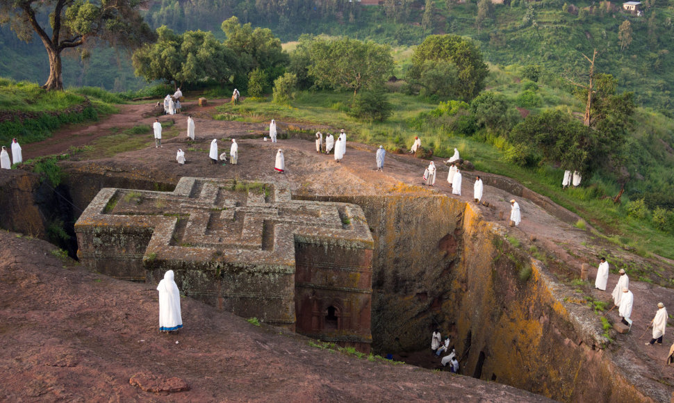Vienoje iš Etiopijos šventyklų