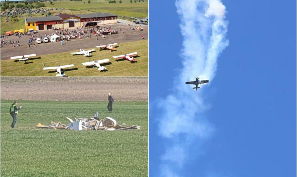 Temos iliustracija: kasdieniu turėjęs tapti skrydis iš Tauragės aeroklubo į Kauną baigėsi tragedija Girininkų aerodrome