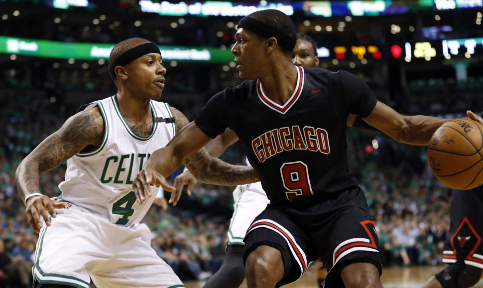 Rajonas Rondo ir Isaiah Thomasas