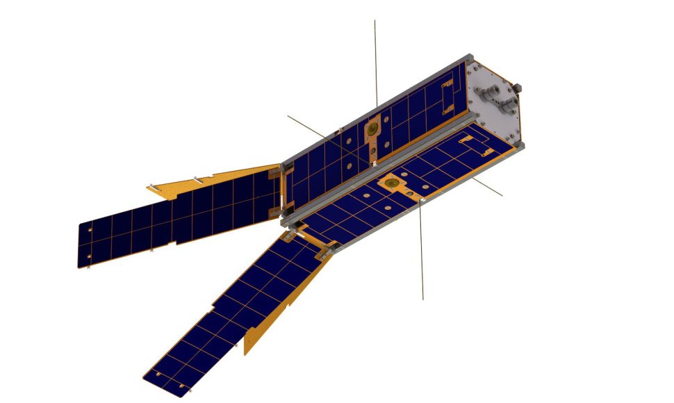 Taip turėtų atrodyti sukonstruotas „LituanicaSAT-2“