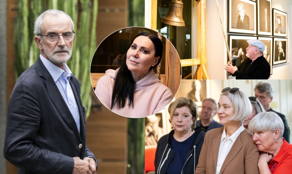 Rimo Tumino kūrybai įprasminti atidengta skulptūrinė kompozicija