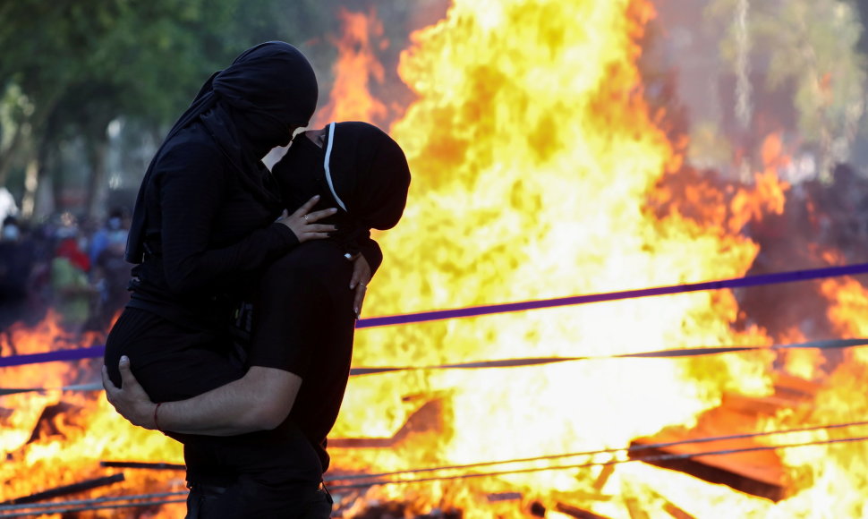 Protestai Čilėje