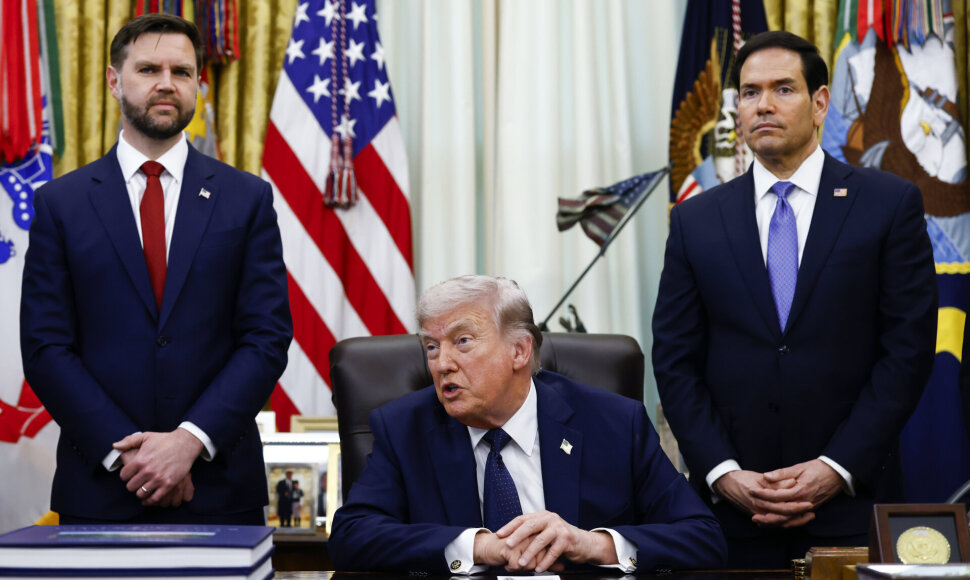J.D. Vance'as, Donaldas Trumpas, Marco Rubio / CNP/INSTARi