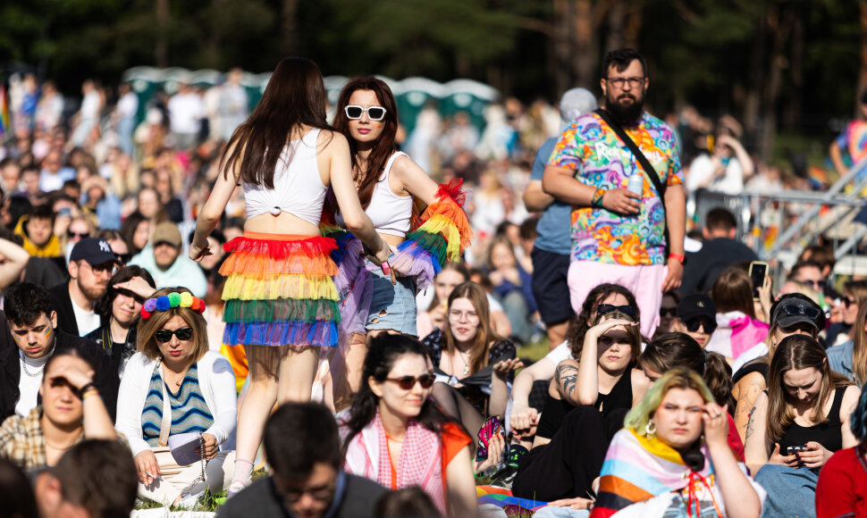 Vingio parke – įspūdingas „LT Pride“ šou