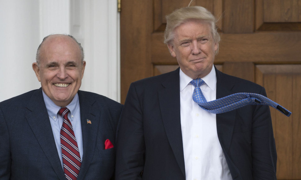 Rudy Giuliani ir Donaldas Trumpas