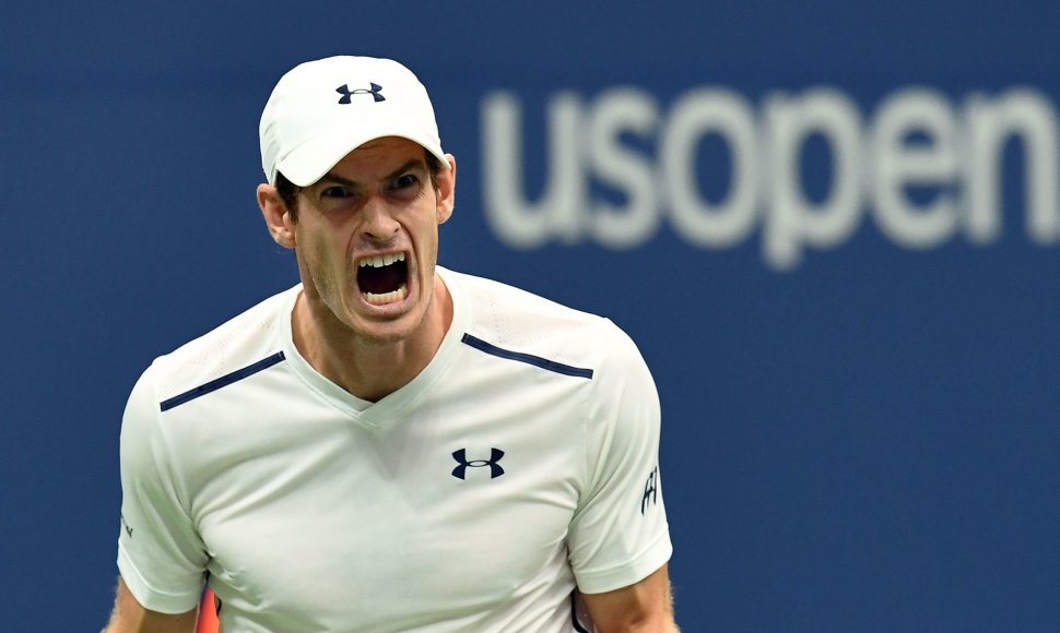 Kei Nishikoris „US Open“ ketvirtfinalyje patiesė Andy Murray