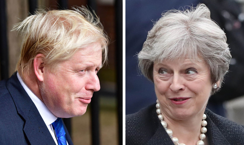 Borisas Johnsonas ir Theresa May