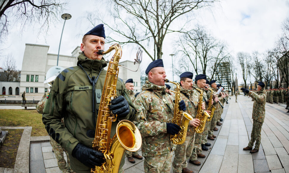 Karo komendatūrų įkūrimo ceremonija