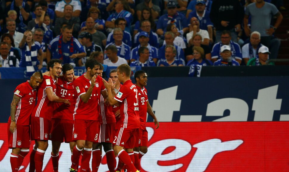 „Bayern“ džiaugsmo akimirkos