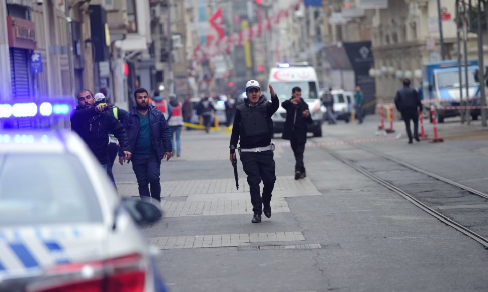 Istiklal gatvė Stambule