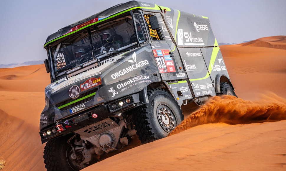 „SV Technika Racing“ komanda trečiame Dakaro etape