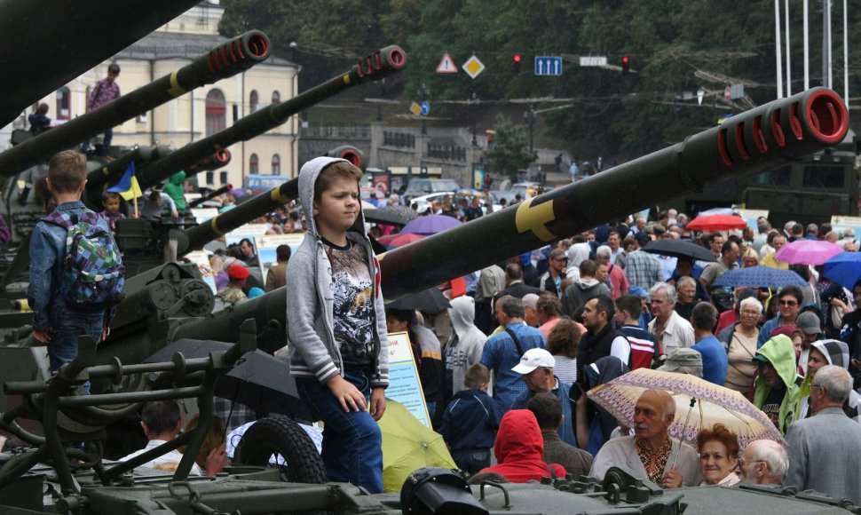 Kijeve ketvirtadienį bus surengtas karinis paradas